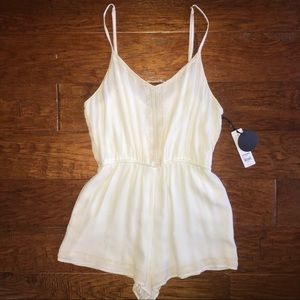 Amuse Society White Romper